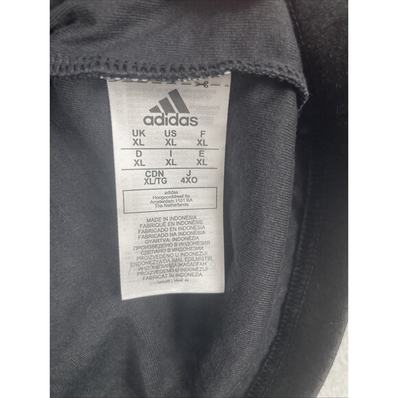 Adidas Los Angeles Kings Crew Sweater Jersey Mens XL Black Stitched 2022 HS7128 - Picture 6 of 10